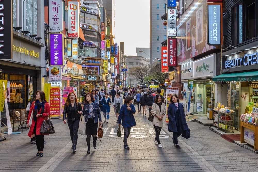 Der Myeongdong Market